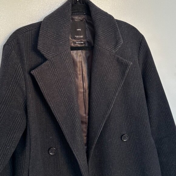 Mango Gray coat 50% wool - XS - Picture 12 of 16
